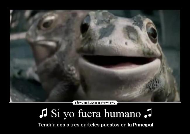 carteles anuncio campofrio jamon rana fuera humano fuera rico carteles principal desmotivaciones