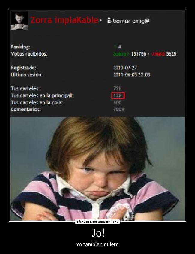 Jo! - Yo también quiero