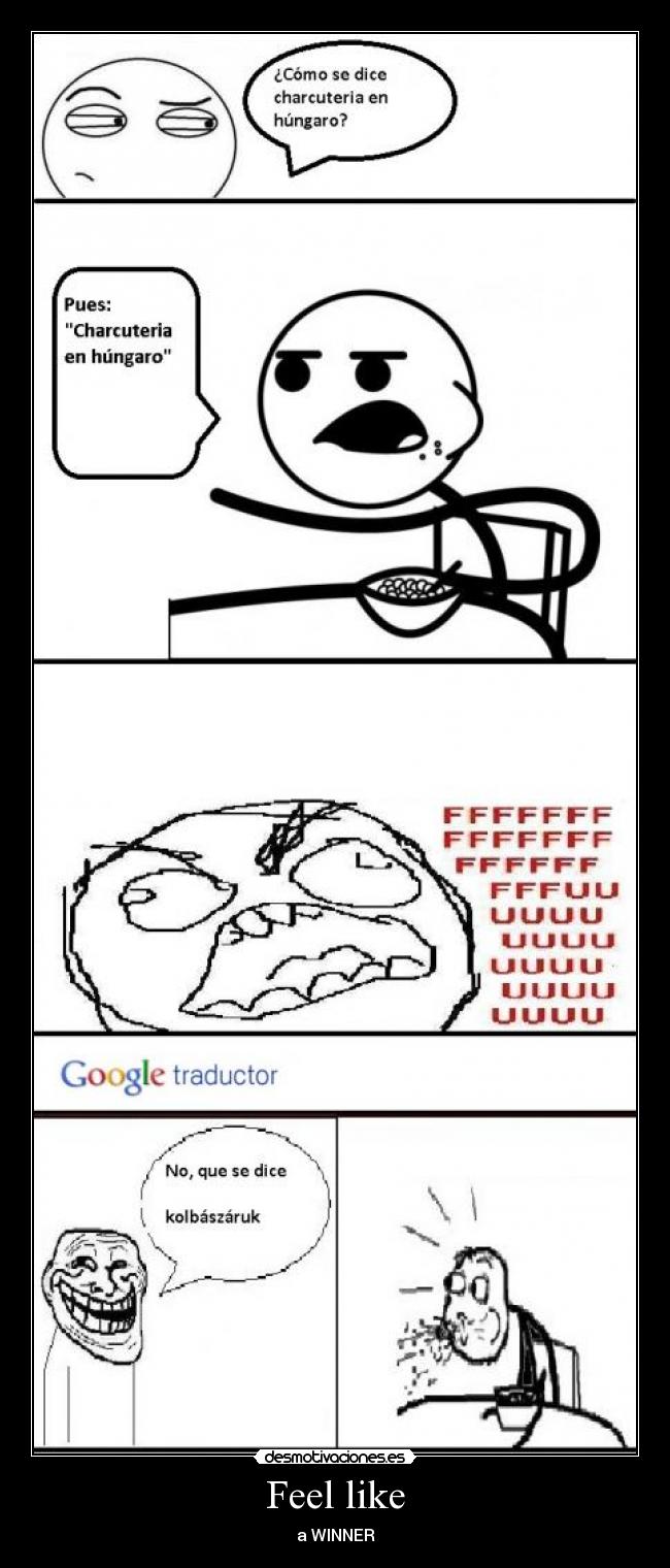 Feel like - a WINNER