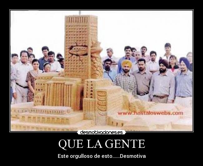 QUE LA GENTE -