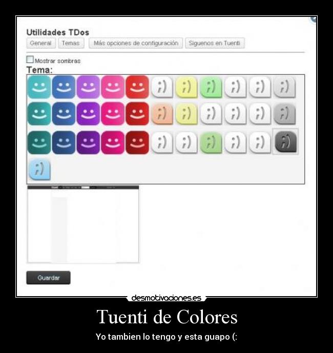 Tuenti de Colores - Yo tambien lo tengo y esta guapo (: