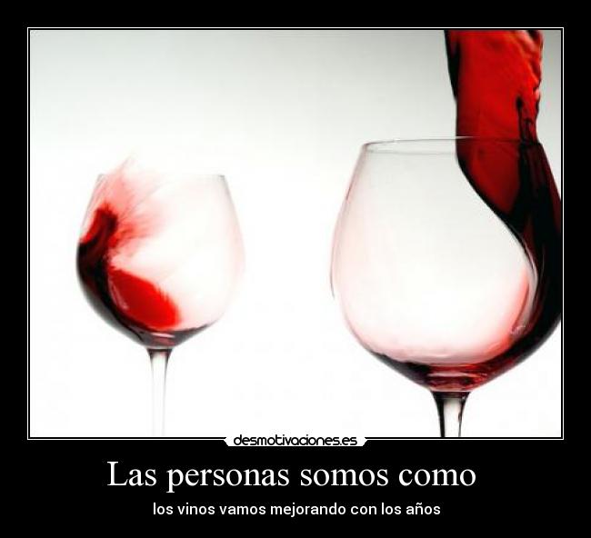 Las personas somos como  - 