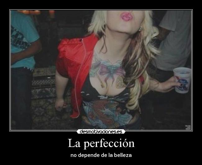 La perfección -