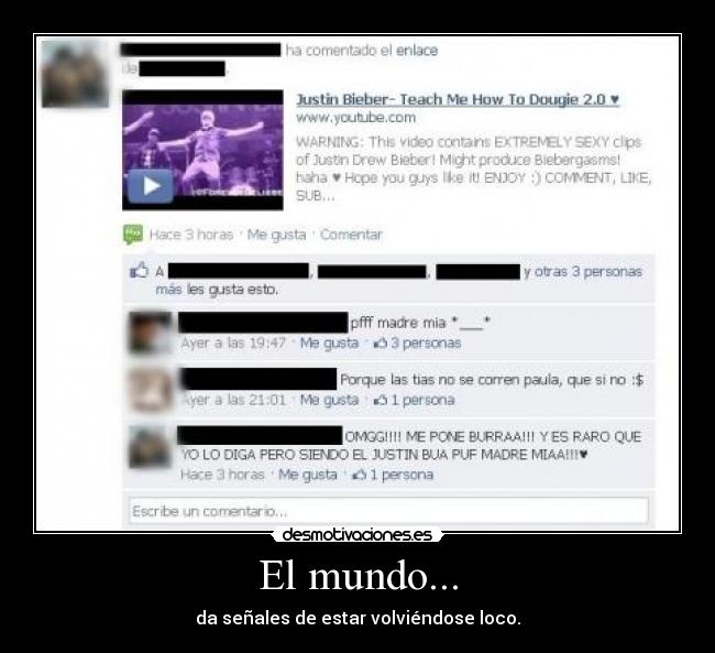 El mundo... -