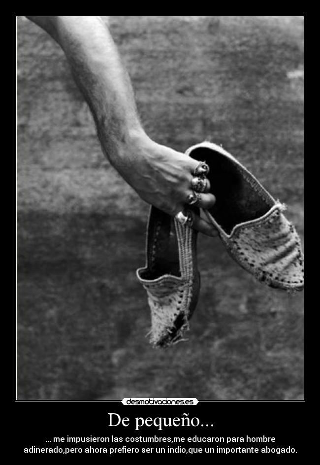 De pequeño... - 