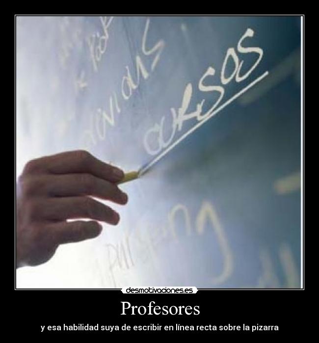 Profesores -