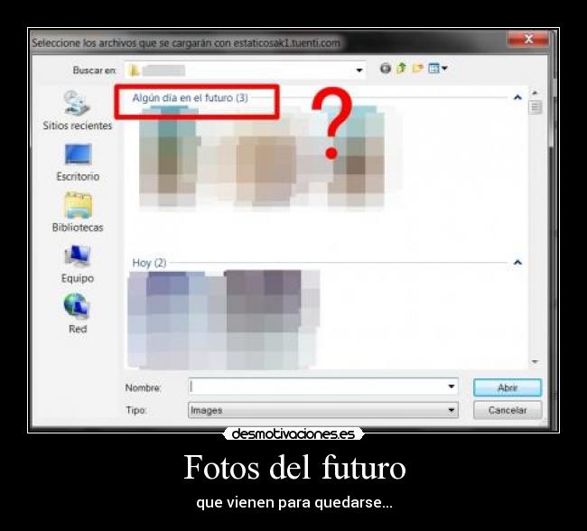 Fotos del futuro - que vienen para quedarse...