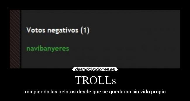 TROLLs - rompiendo las pelotas desde que se quedaron sin vida propia