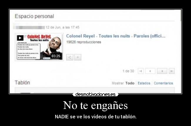 No te engañes -