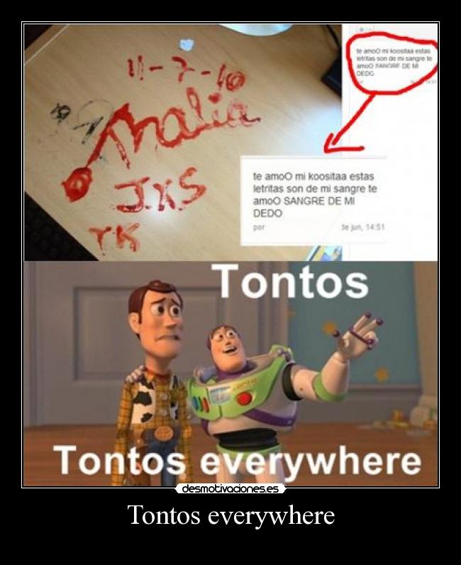 carteles tontos everywhere desmotivaciones