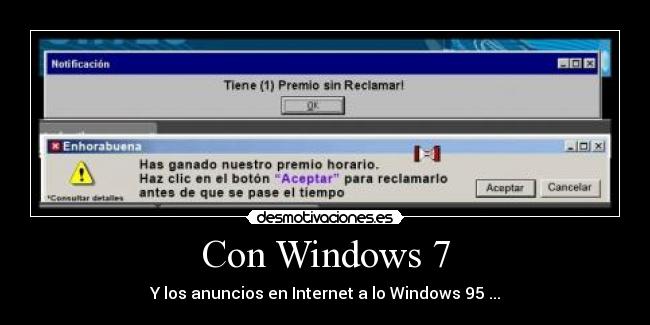 carteles windows anuncions desmotivaciones