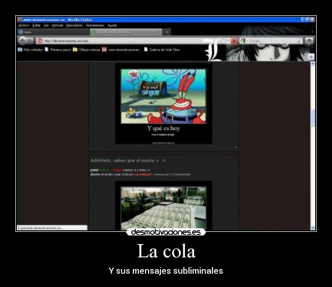 La cola - Y sus mensajes subliminales