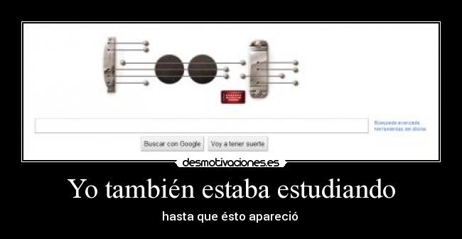 Yo también estaba estudiando - 