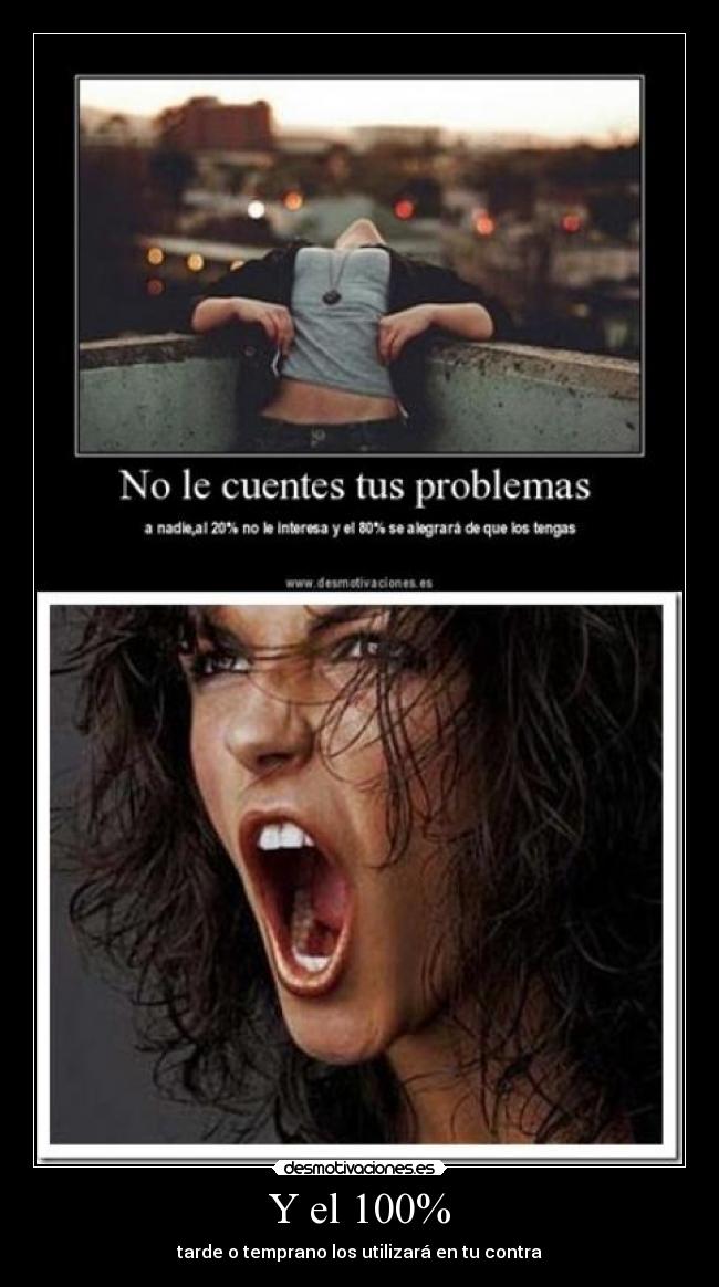 Y el 100% -