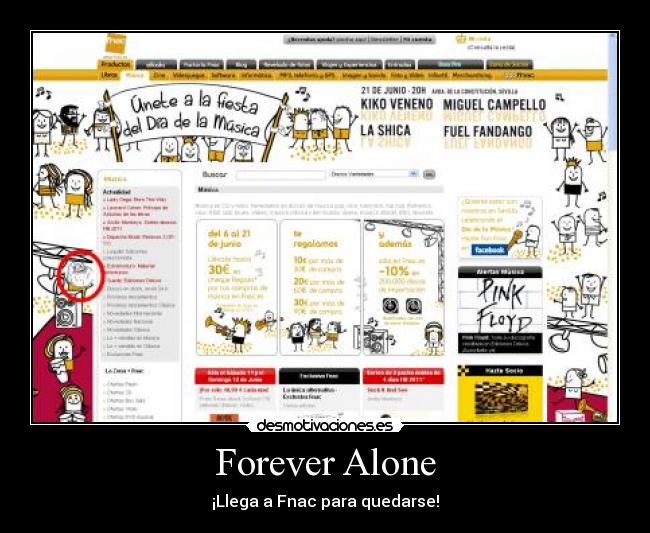 Forever Alone - ¡Llega a Fnac para quedarse!