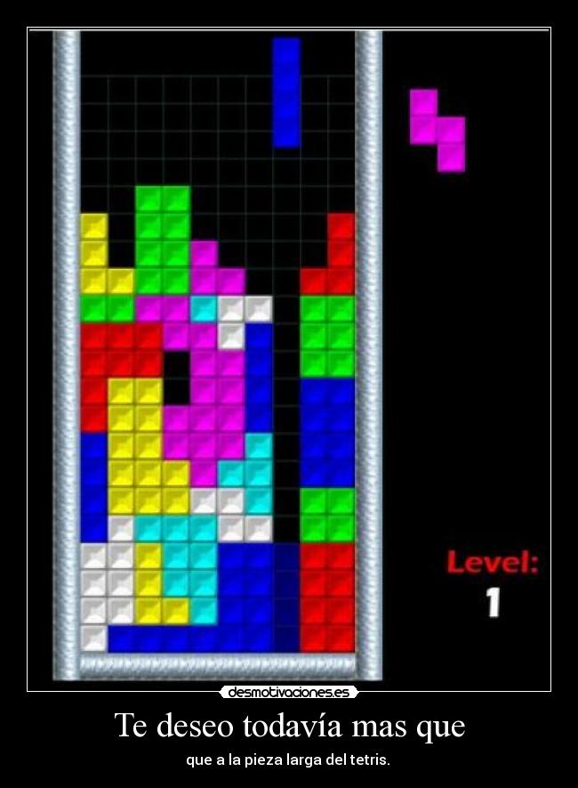 Te deseo todavía mas que - 