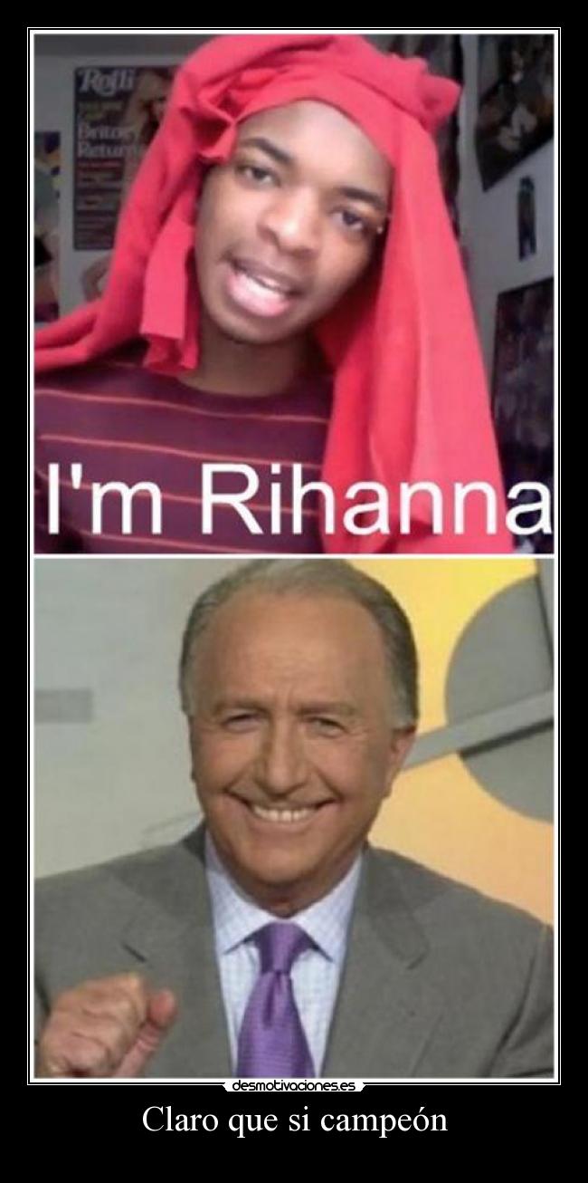 Claro que si campeón -