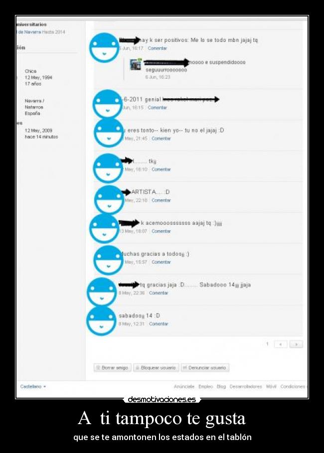 A ti tampoco te gusta - que se te amontonen los estados en el tablón