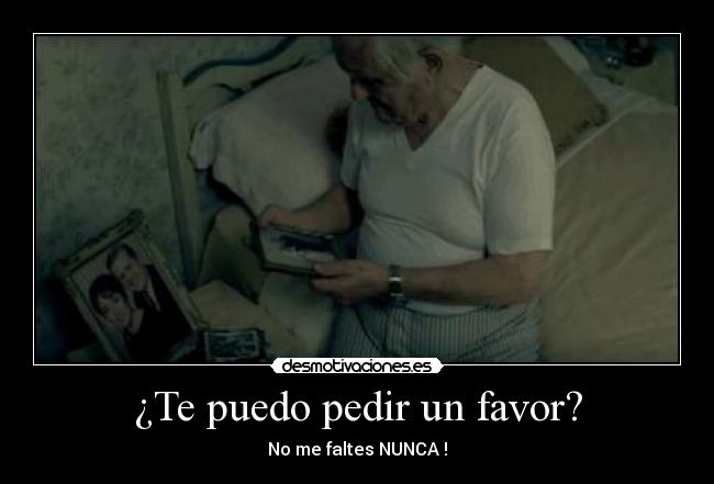¿Te puedo pedir un favor? - 