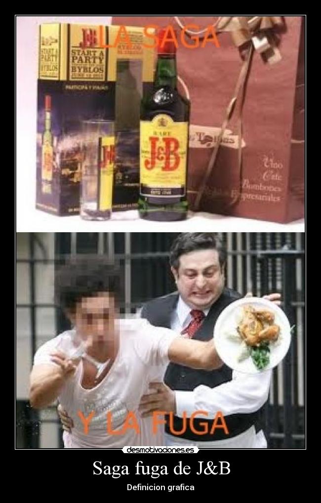Saga fuga de J&B - Definicion grafica