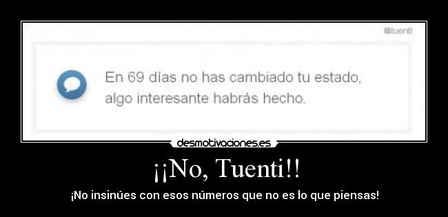 ¡¡No, Tuenti!! -