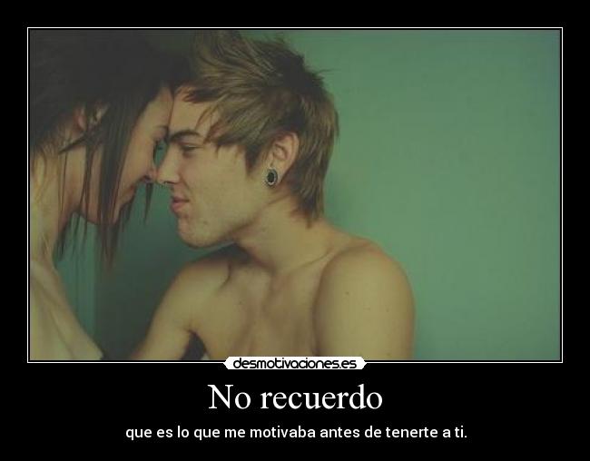 No recuerdo - 