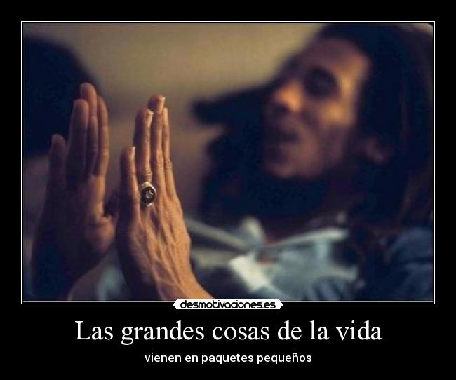 Las grandes cosas de la vida -