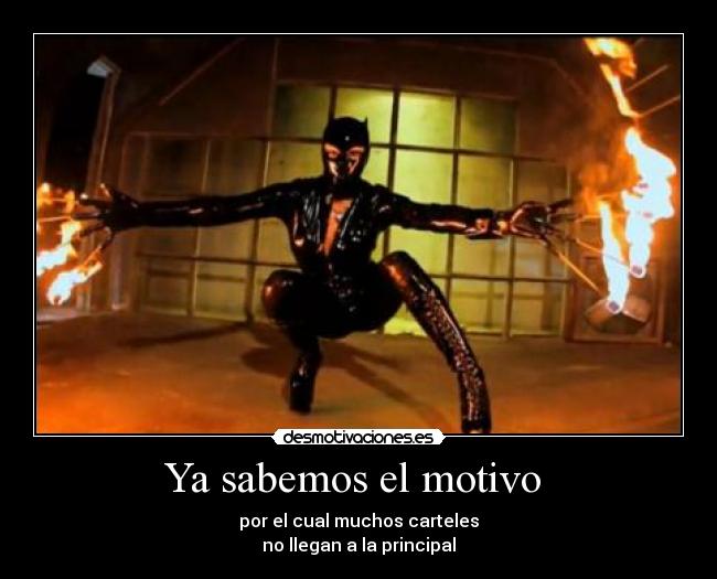 Ya sabemos el motivo  - 