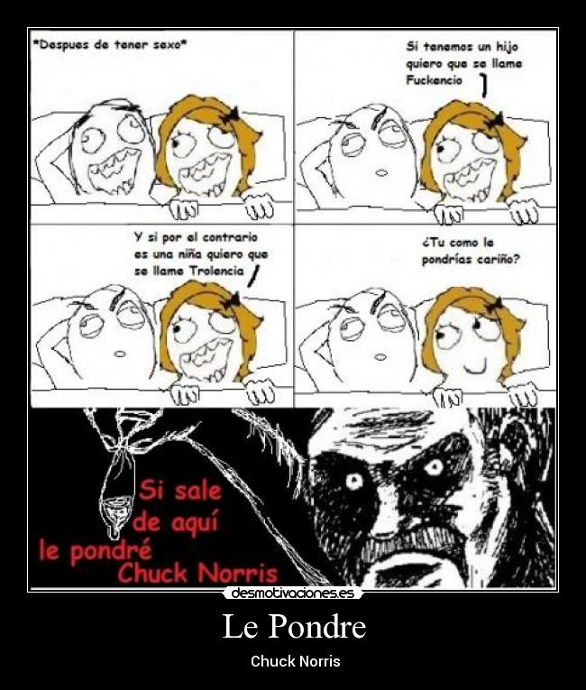 Le Pondre -  Chuck Norris
