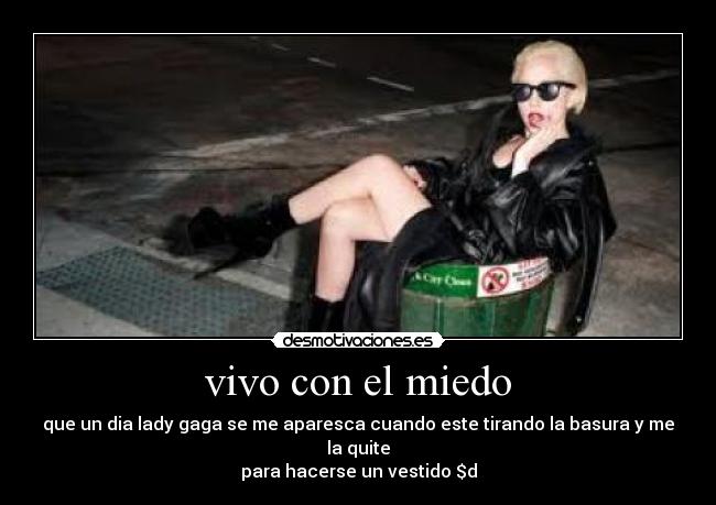 vivo con el miedo - 