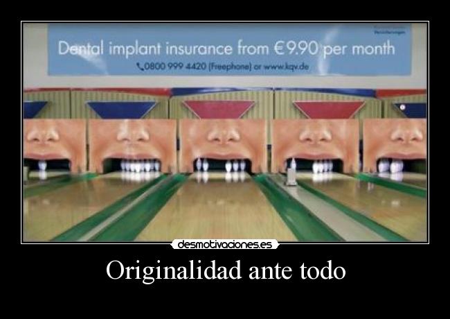 Originalidad ante todo - 