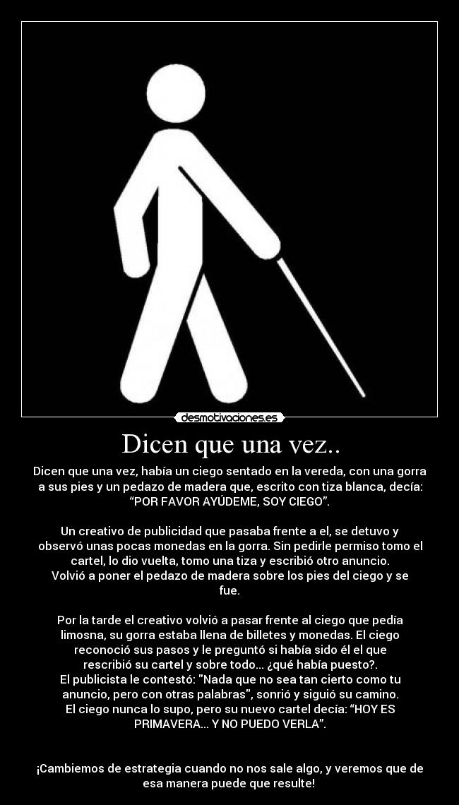 Dicen que una vez.. -