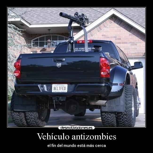Vehículo antizombies -