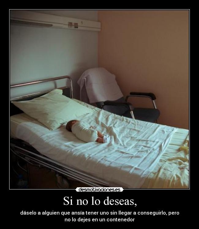 Si no lo deseas, - 