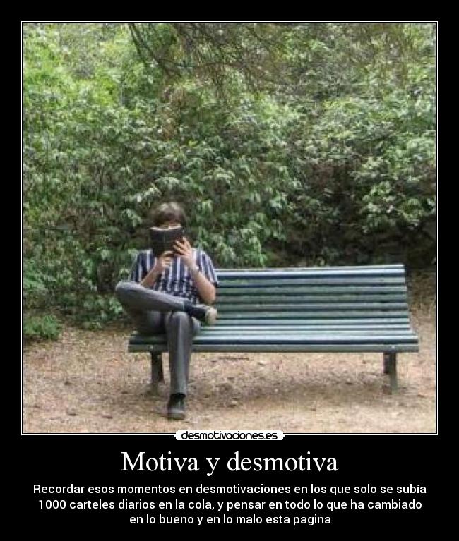 Motiva y desmotiva - 