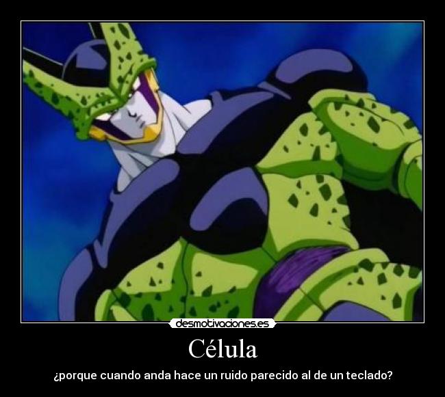 carteles celula teclado desmotivaciones