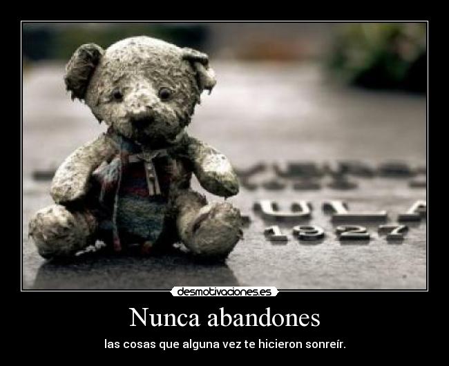 Nunca abandones - 