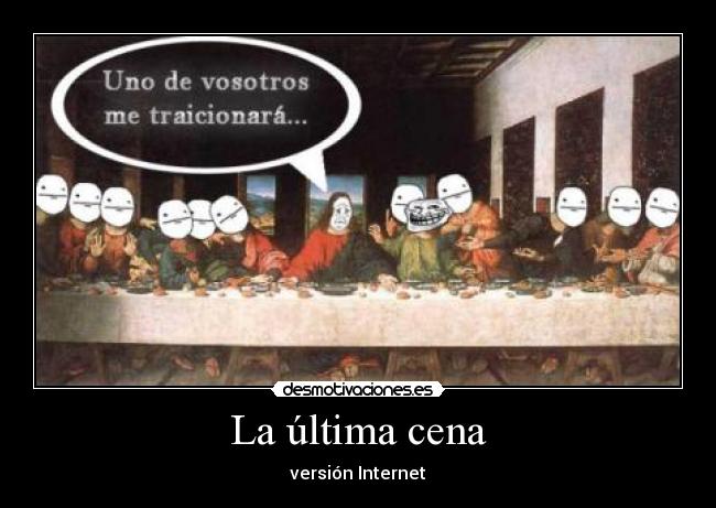 carteles cena desmotivaciones