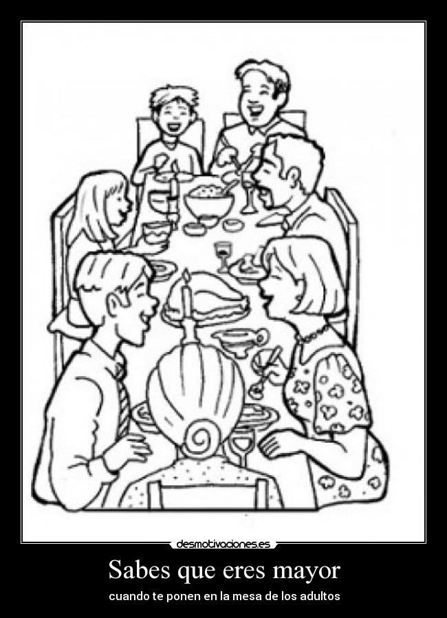 carteles cena mayor desmotivaciones