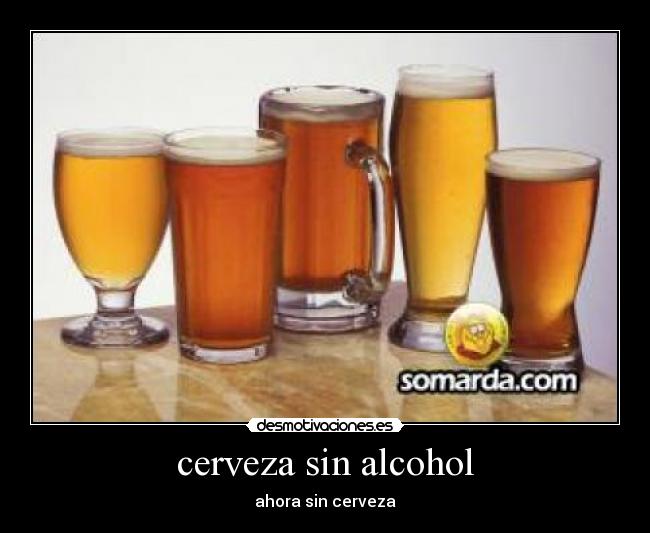 cerveza sin alcohol - 