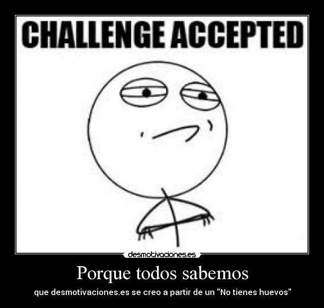 Porque todos sabemos -