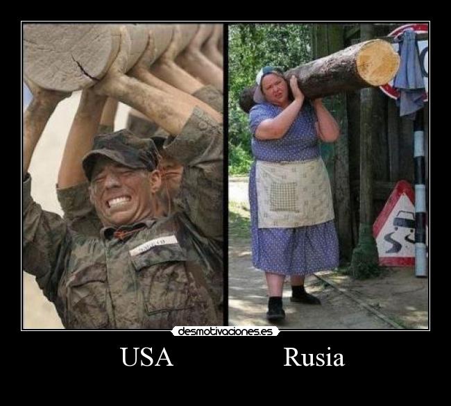 USA Rusia -