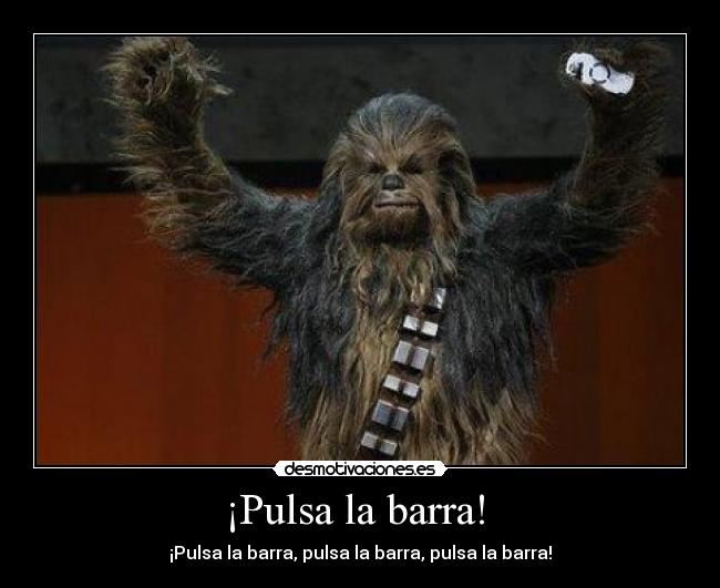 ¡Pulsa la barra!  - 