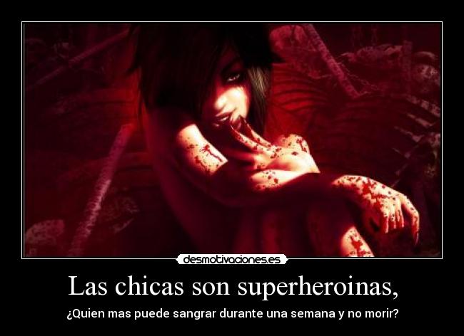 Las chicas son superheroinas, -