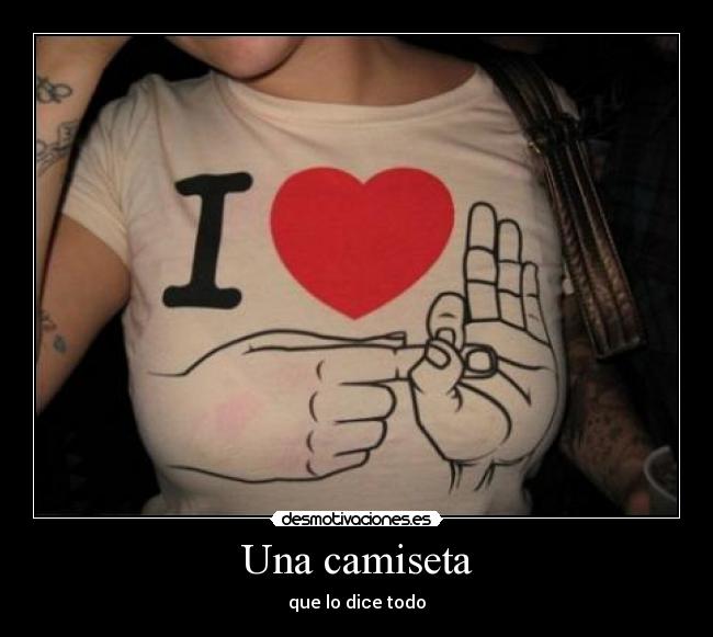 Una camiseta - 