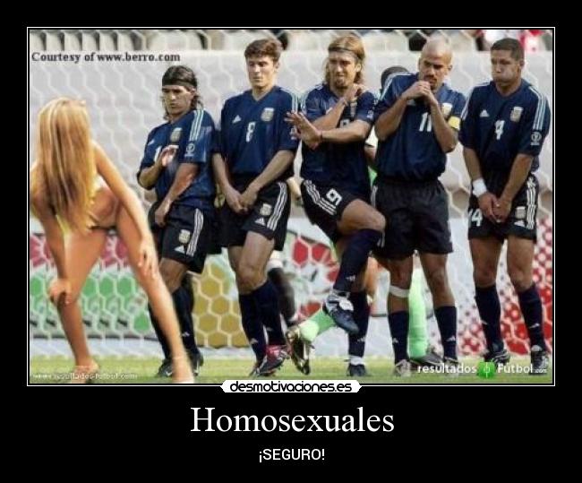 Homosexuales - ¡SEGURO!