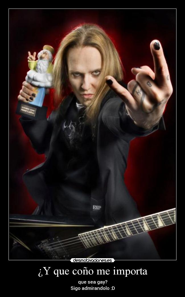 carteles alexi laiho gay desmotivaciones