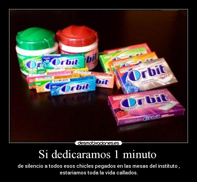 Si dedicaramos 1 minuto -