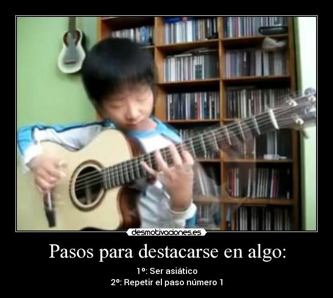 Pasos para destacarse en algo: - 