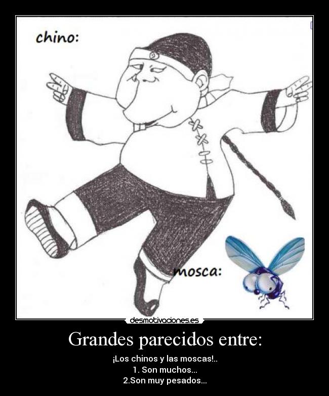 Grandes parecidos entre: - 